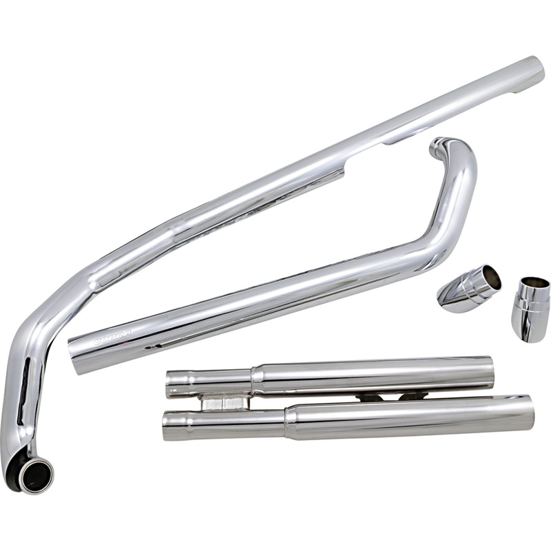 COBRA 1810-0404 2817 Speedster Slashdown Exhaust System Speedster Slashdown Exhaust - XVS1100