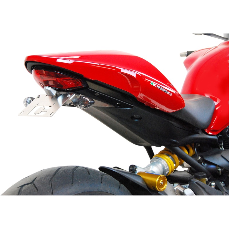 COMPETITION WERKES 2030-0852 1DMON4 Fender Eliminator Kit with Turn Signals Fender Eliminator Kit - Monster 1200