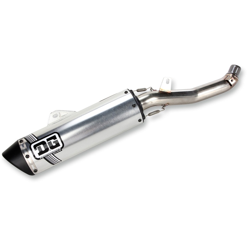 DG PERFORMANCE 1821-1677 071-6500 V2 Slip-On Muffler V2 Slip-On Exhaust