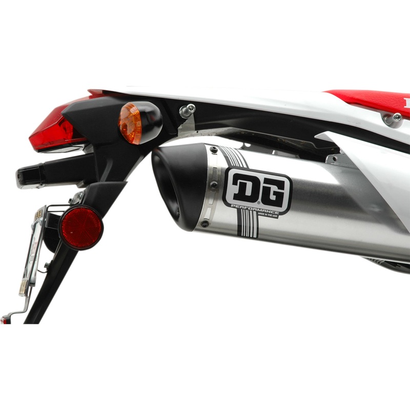 DG PERFORMANCE 1821-1806 071-2251 V2 Slip-On Muffler V2 Slip-On Exhaust