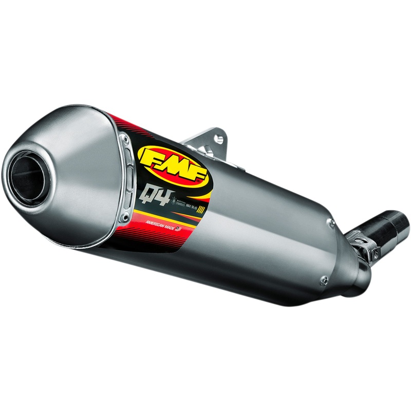 FMF 1821-1629 045556 Q4 Hex Slip-On Muffler Q4 HEX Muffler