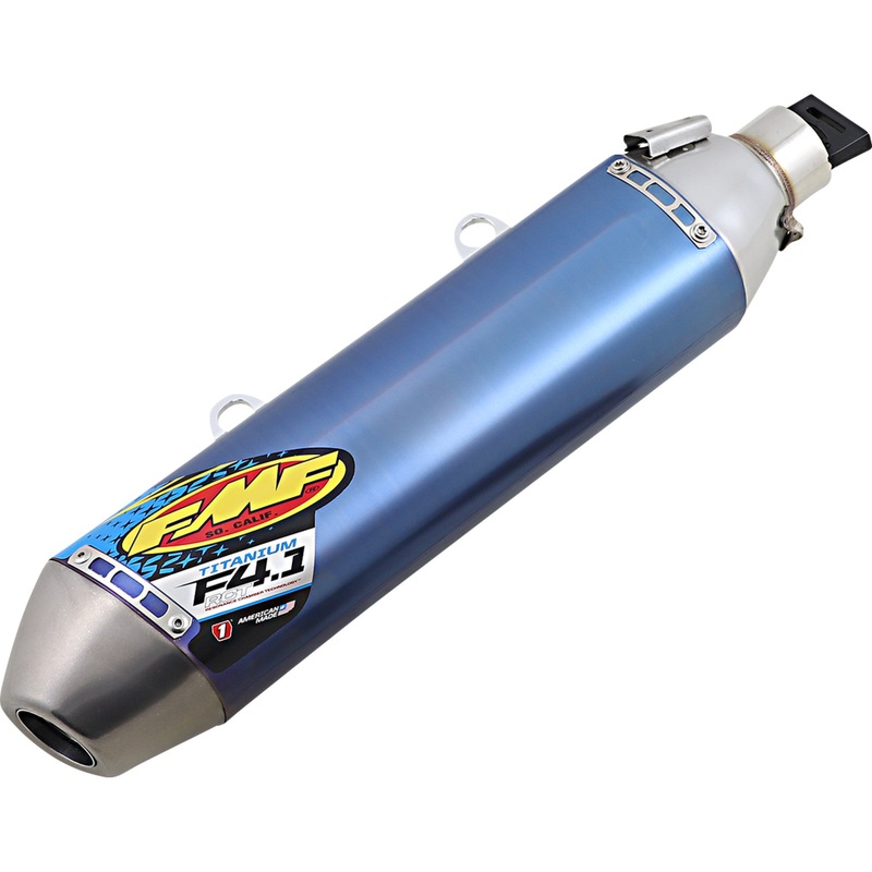 FMF 1821-1721 045596 Factory 4.1 RCT Slip-On Muffler Factory 4.1 RCT Muffler - Anodized Titanium