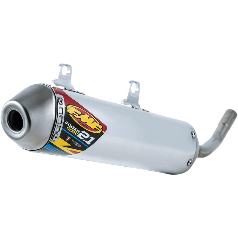FMF 1821-1788 025208 Powercore 2.1 Silencer Powercore 2.1 Muffler - Aluminum