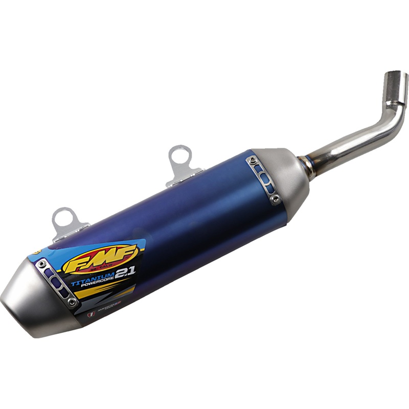 FMF 1821-1916 025255 Powercore 2.1 Shorty Silencer Powercore 2.1 Shorty Muffler