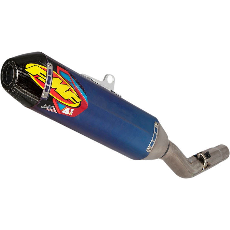 FMF 1821-2007 045668 Factory 4.1 RCT Slip-On Muffler Factory 4.1 RCT Muffler - Anodized Titanium