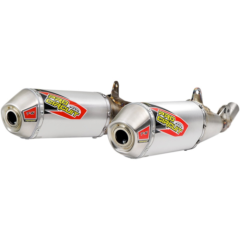 PRO CIRCUIT 1821-1946 0111945A2 T-6 Slip-On Silencer T-6 Mufflers