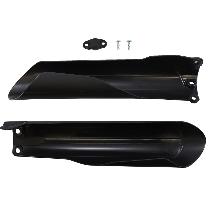 UFO 0412-0531 GG07131-001 Gas Gas Fork Tube Protectors Fork Slider Protectors - Black