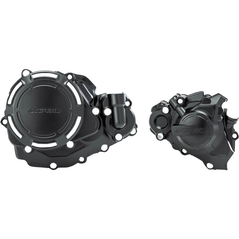 ACERBIS 0940-1891 2791950001 X-Power Engine Cover Kit X-Power Cover Kit - Black - Honda