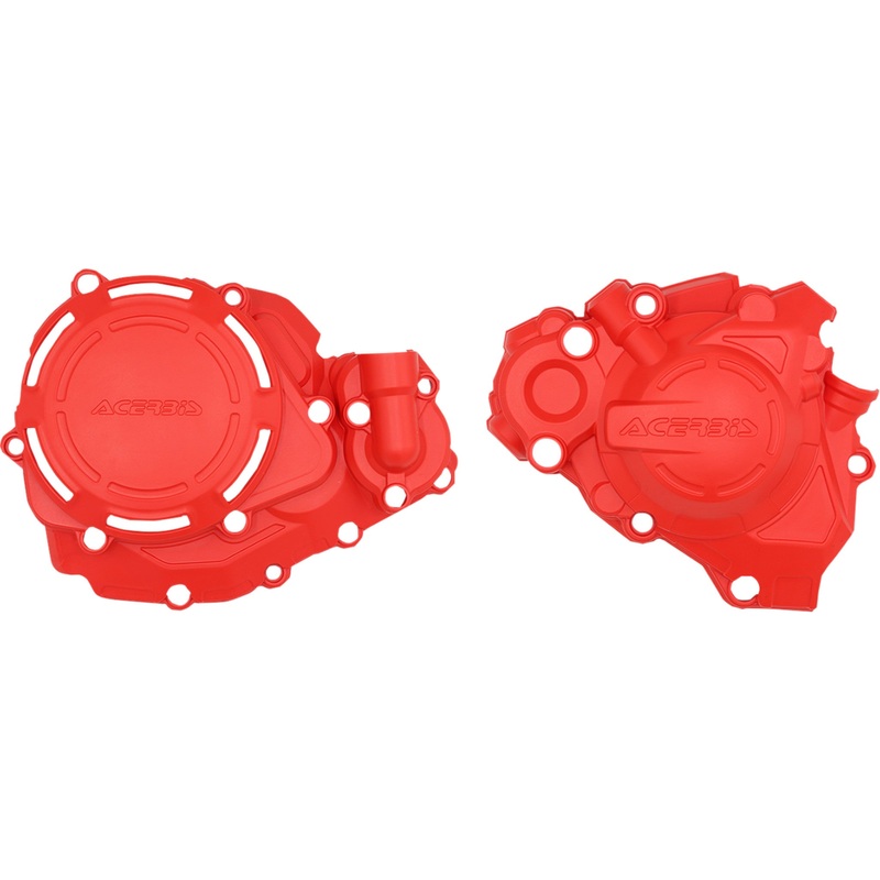 ACERBIS 0940-1892 2791950227 X-Power Engine Cover Kit X-Power Cover Kit - Red - Honda