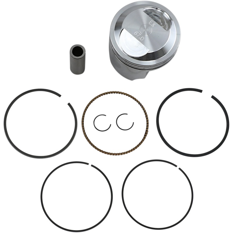BBR MOTORSPORTS 0910-0584 411-HCF-1505 Replacement Piston Kit Piston Kit - 175cc