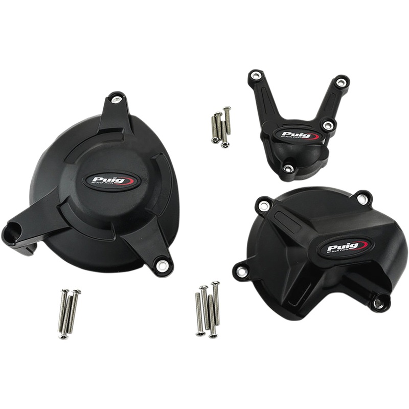 PUIG HI-TECH PARTS 0940-1881 20137N Engine Protective Cover Kit Engine Covers - BMW