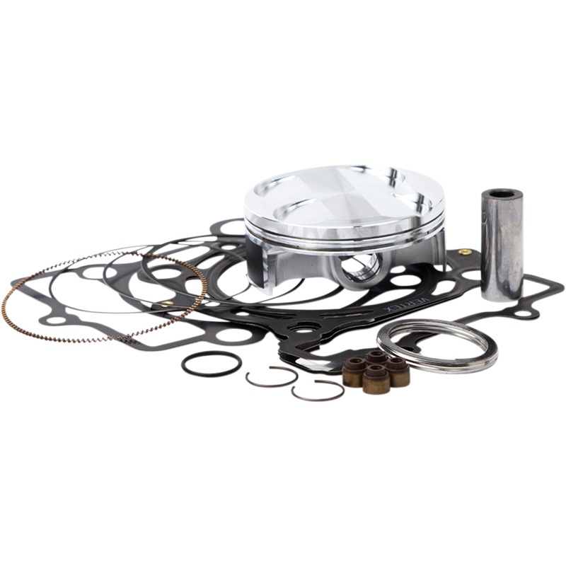 VERTEX 0910-3791 VTKTC23566B Top End Piston Kit Forged Replica for 4-Stroke Top End Piston Kit - 76.96 mm - Kawasaki KX250F