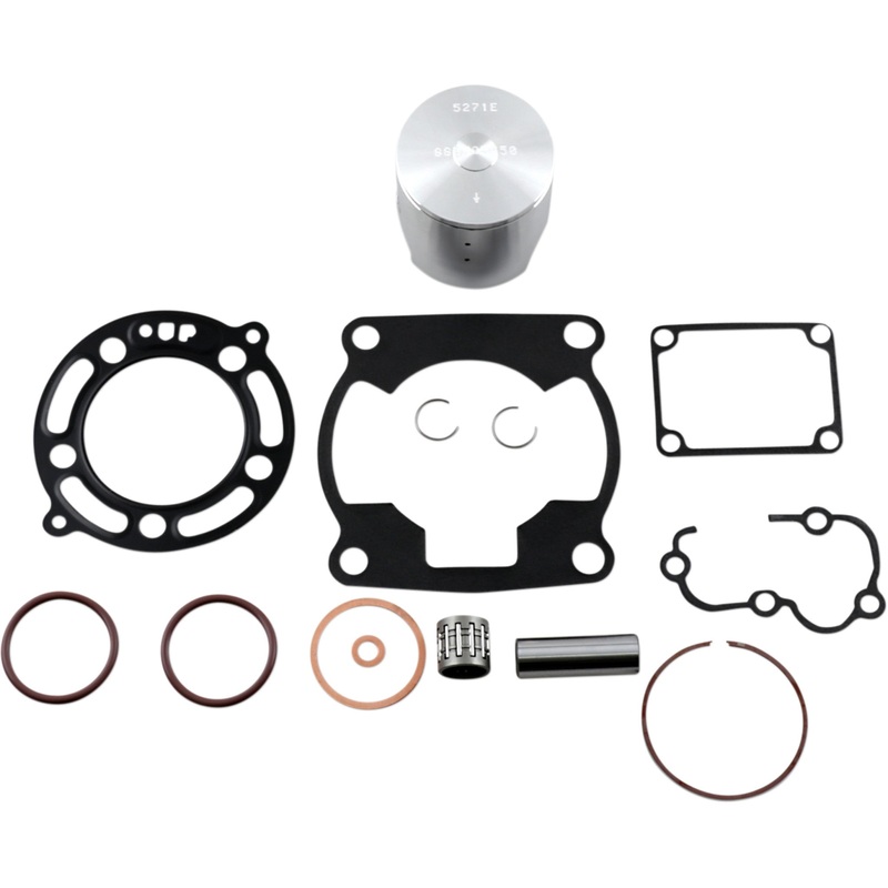 WISECO 0903-1154 PK1910 High Performance Piston Kit with Gaskets for 2-Stroke Piston Kit with Gasket - 54.50 mm - Kawasaki KX100/112