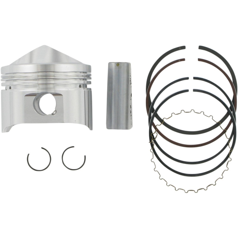 WISECO 0910-0359 4815M05700 Piston Kit Forged Series for 4-Stroke Piston Kit - 57.00 mm - Kawasaki | Suzuki