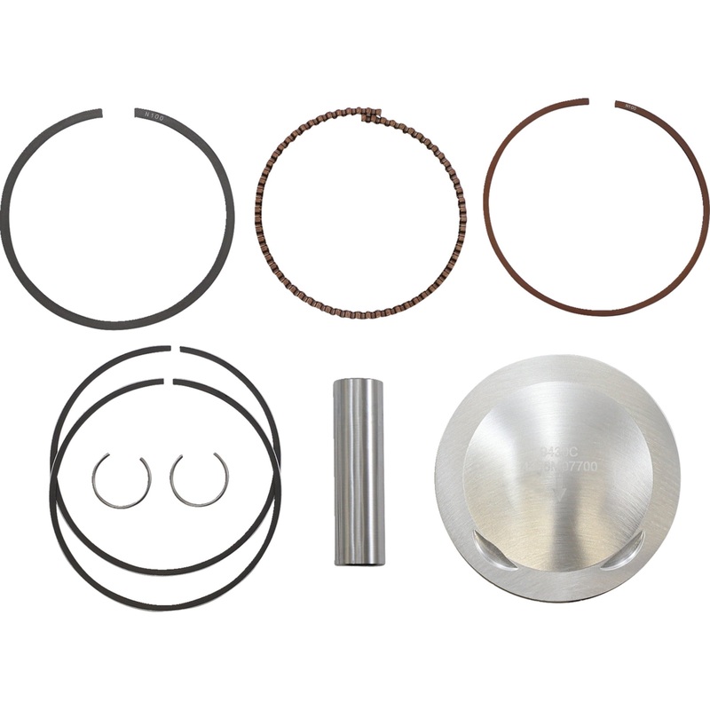 WISECO 0910-0754 4466M07700 Piston Kit Forged Series for 4-Stroke Piston Kit - 77.00 mm - Honda