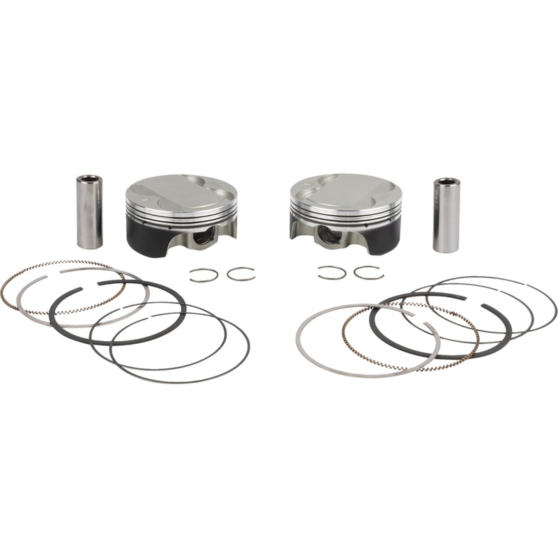 WOSSNER 0910-6682 K4082D200-2 Piston Kit Anodize Crown Piston Kit - 4.500" Stroke - 114 CID - M8 CVO