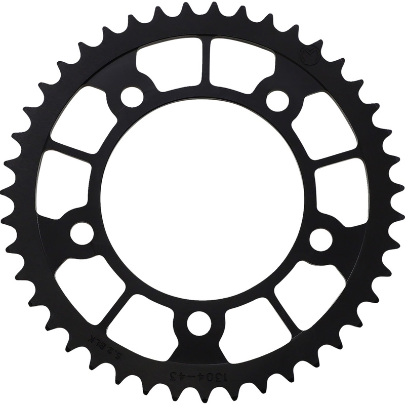 MOOSE OFFROAD 1211-2010 1211-1304-43-10 Rear Aluminum Sprocket Rear Sprocket - 43 Tooth - Honda