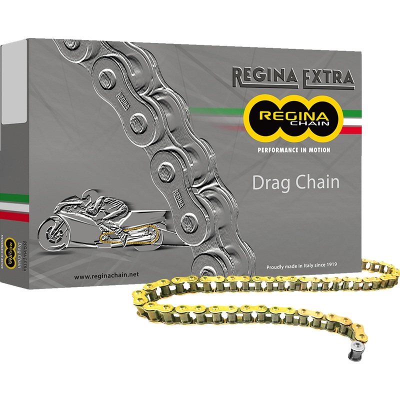 REGINA 1221-0113 135DR/1003 520 DR Extra Drag Racing Chain 520 DR Extra - Drag Racing Chain - 150 Links