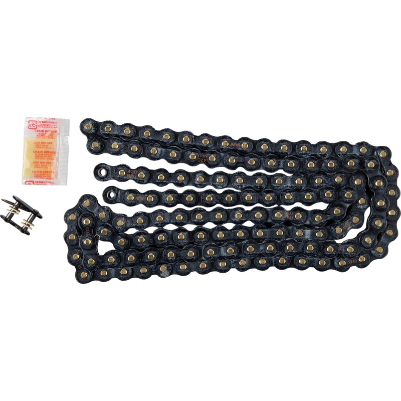 RK 1221-0426 BL420MRU-130 420 MRU Chain 420 MRU - Chain - 130 Links - Black