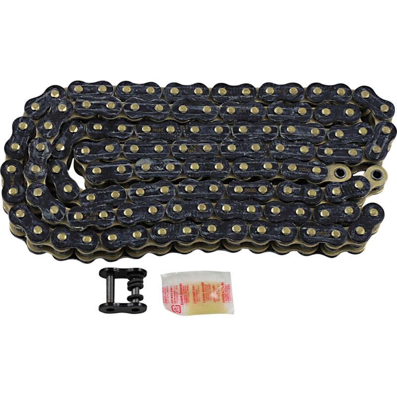 RK 1223-1034 530MAXZ-120-BG 530 Max Z Chain 530 Max Z - Drive Chain - 120 Links - Black & Gold