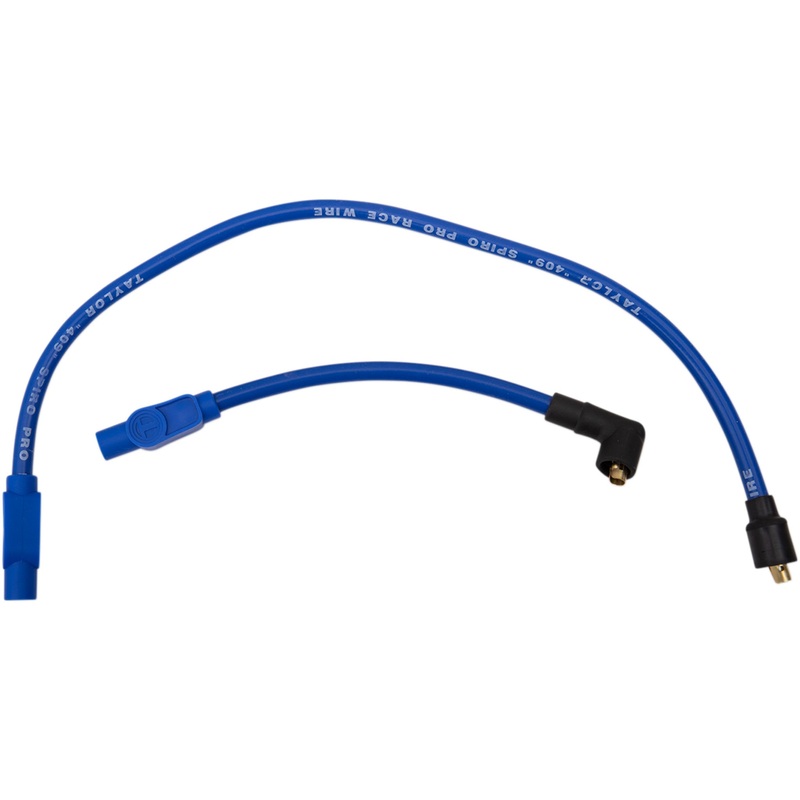 SUMAX DS-242119 49633 409 Pro Race Custom-Fit Spark Plug Wire Kit Spark Plug Wire - 10.4 mm - Blue - XL/FL