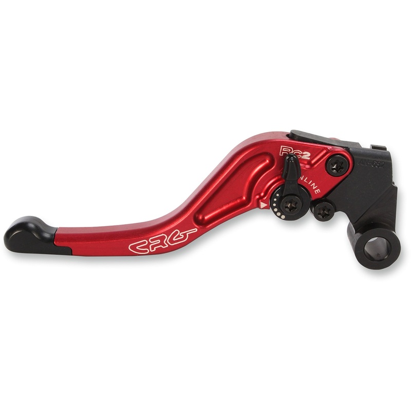 CRG 0613-1252 2AN-632-H-R RC2 Shorty Clutch Lever Clutch Lever - RC2 - Short - Red