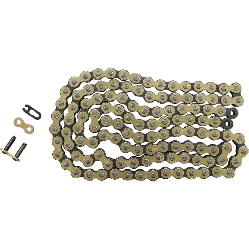 DID 1221-0484 428NZGX130RB 428 NZ Series Drive Chain 428 NZ - High Performance Drive Chain - 130 Links - Gold