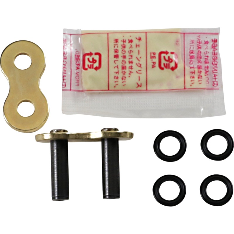 DID 1225-0597 ZJ525VX3G 525 VX3 Connecting Link 525 VX3 - Connecting Link - Rivet - Gold