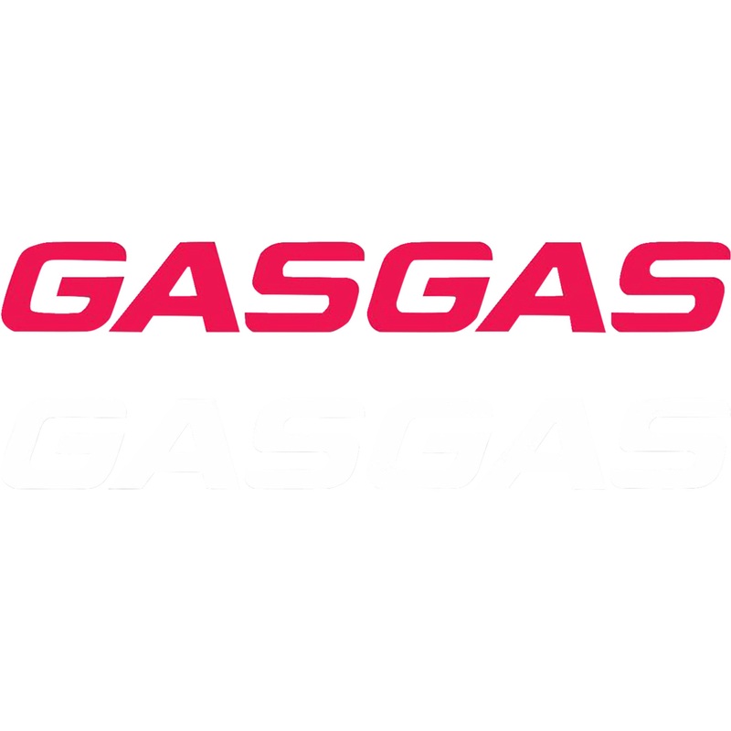 FACTORY EFFEX 4320-2616 28-94702 Die-Cut Logo Decal Die-Cut Decal - 1' - Gas Gas Red