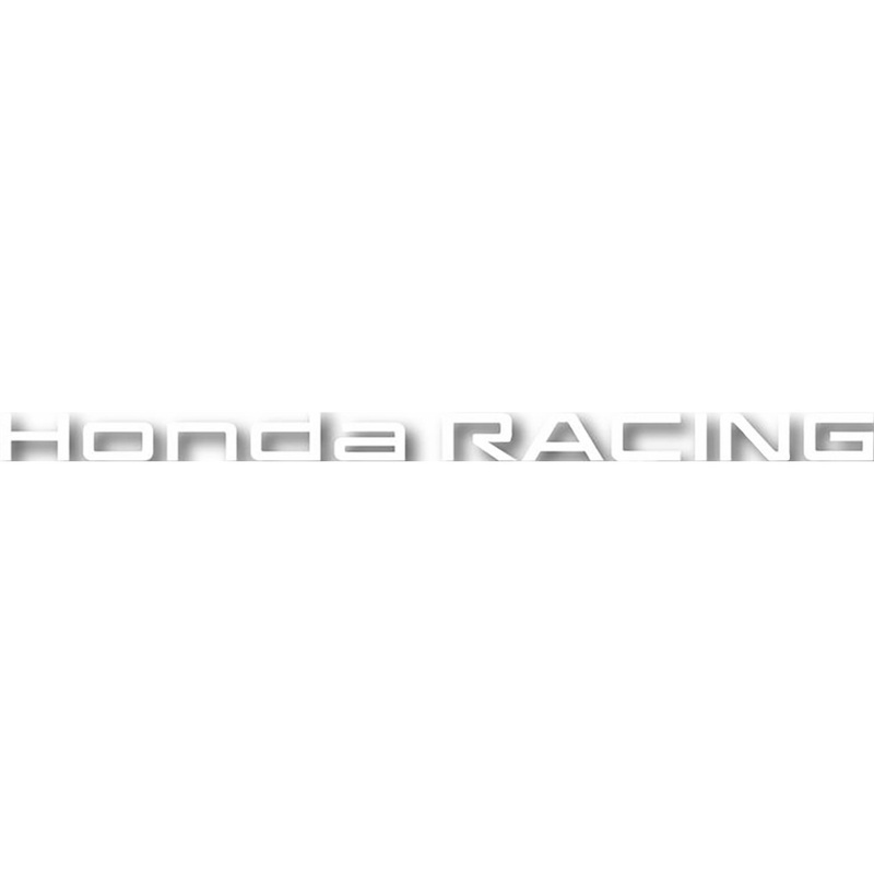 FACTORY EFFEX 4320-2623 28-94308 Die-Cut Logo Decal Die-Cut Decal - 3' - Honda Racing White