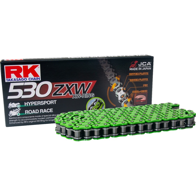 RK 1225-0835 MM530ZXW-RL Sealed Chain (ZXW) Connecting Link  530 ZXW 530 ZXW - Connecting Link - Rivet - Green