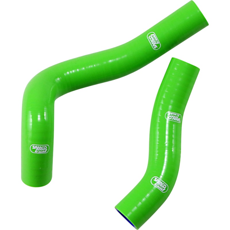 SAMCO SPORT 1902-1535 KAW-91GN Radiator Hose Kit  Standard Radiator Hose Kit - Green - Kawasaki
