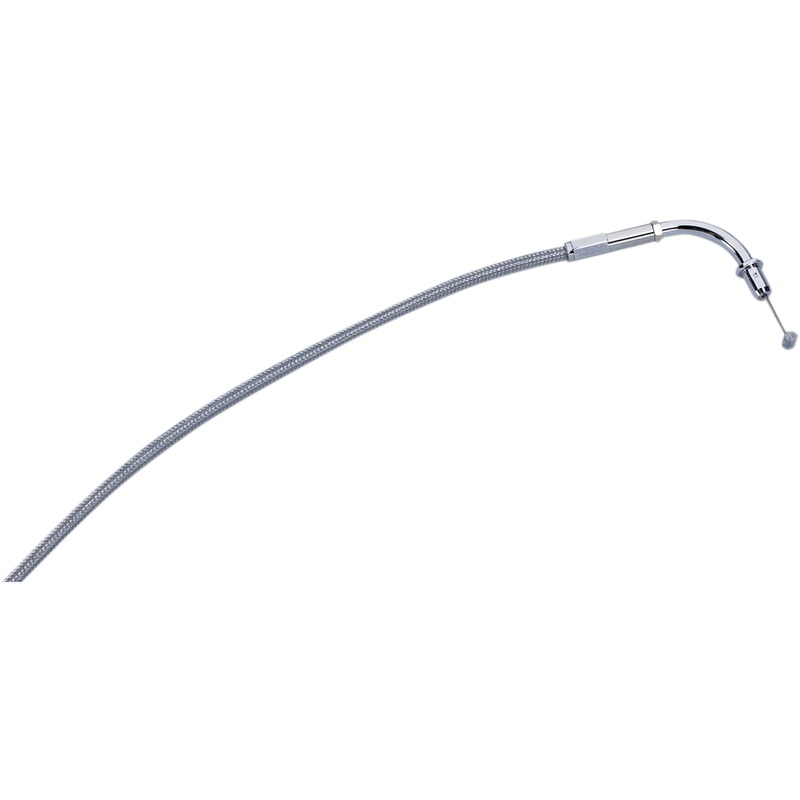 BARNETT 0651-0814 102-85-40003 Stainless Steel Throttle/Idle Cable for Victory  Throttle/Idle Stainless Steel Idle Cable for Victory