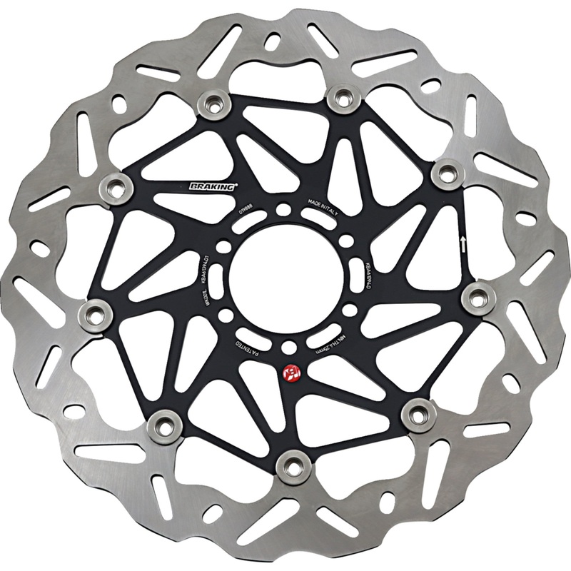BRAKING 1710-1375 WK001L SK2 Front Brake Rotor SK2 Brake Rotor - WK001L