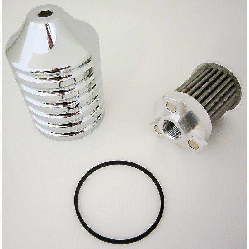 Harddrive Billet Reusable Oil Filter