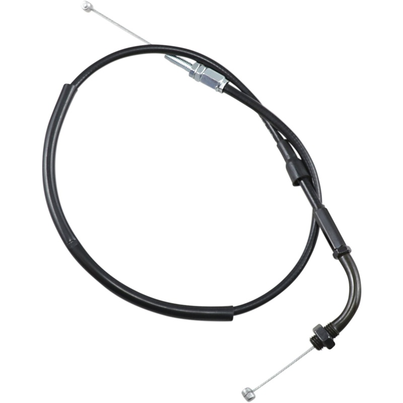 MOTION PRO K28-5554A 02-0249 Black Vinyl Throttle Cable pull - honda