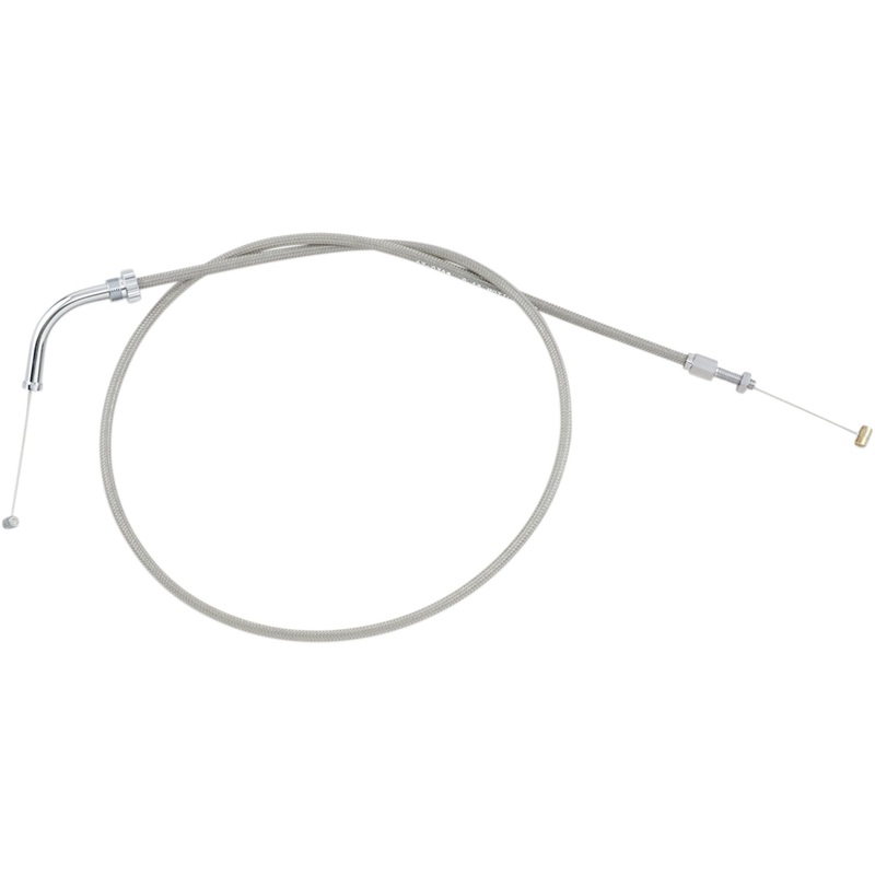 MOTION PRO MP62-0380 62-0380 Armor Coat Stainless Steel Throttle/Idle Cable for Cruisers push - honda