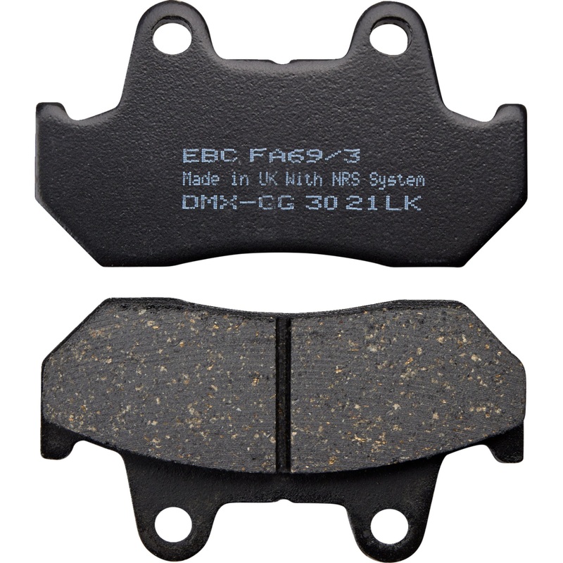EBC FA69/3 FA69/3 Organic Base "FA" Brake Pads Organic Brake Pads