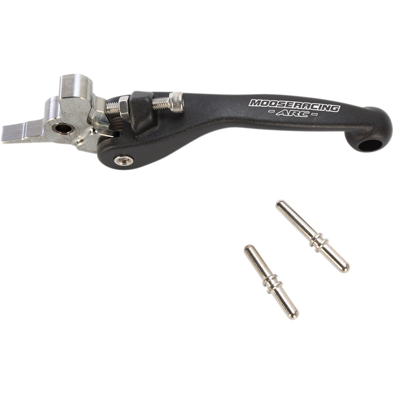 MOOSE OFFROAD 0614-1856 BR-934 Flex Brake Lever by ARC Brake Lever - Flex - Black