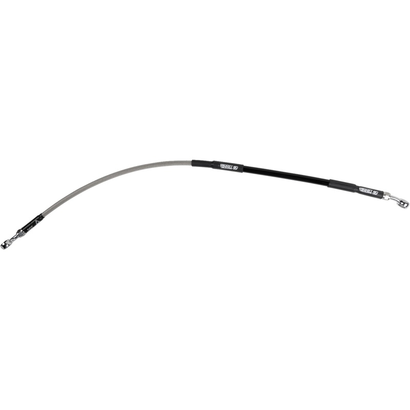 MOOSE OFFROAD 1741-6471 H02-2-038/P Stainless Steel Braided Brake Line Brake Line - Stainless Steel