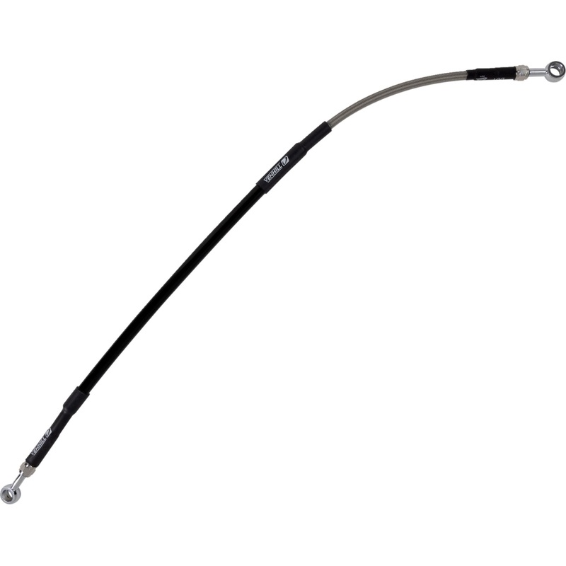MOOSE OFFROAD 1741-6548 K02-2-012/P Stainless Steel Braided Brake Line Brake Line - Stainless Steel