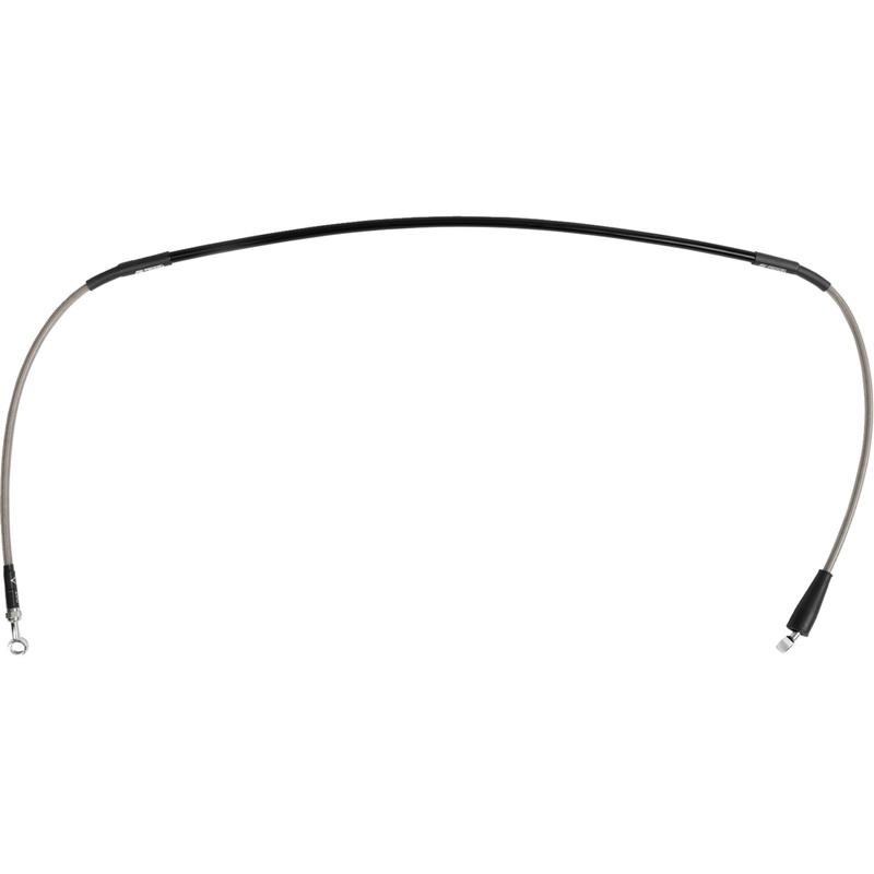 MOOSE OFFROAD 1741-6761 B05-1-007/P Stainless Steel Braided Brake Line Brake Line - Stainless Steel