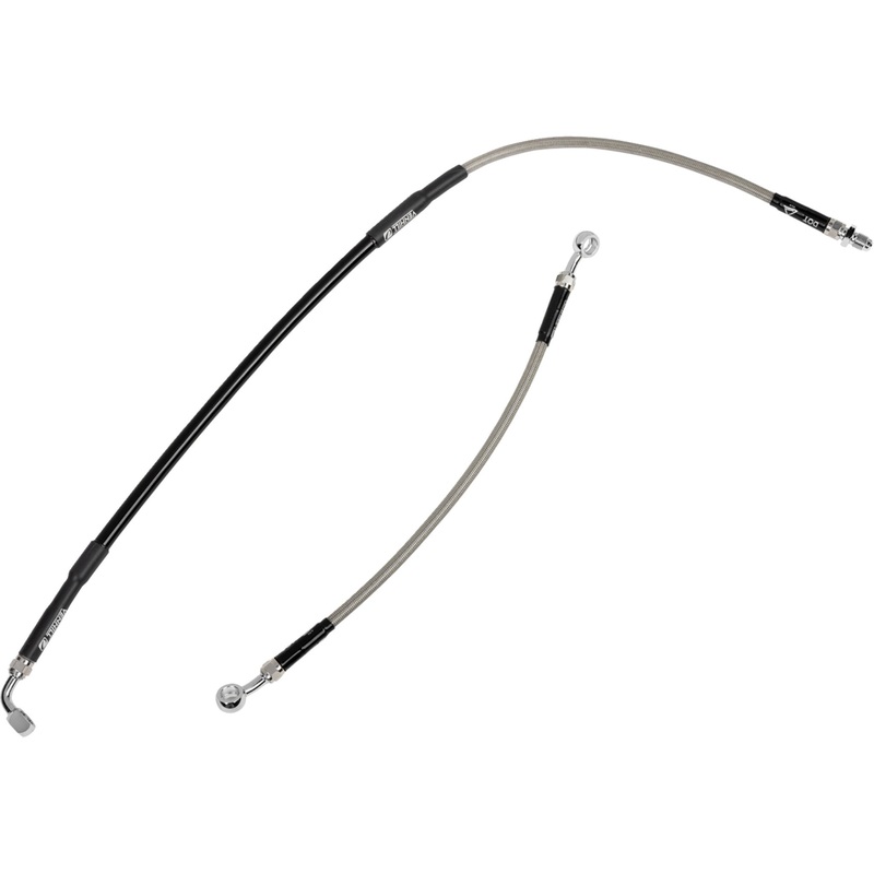 MOOSE OFFROAD 1741-6796 B05-2-012/P Stainless Steel Braided Brake Line Brake Line - Stainless Steel