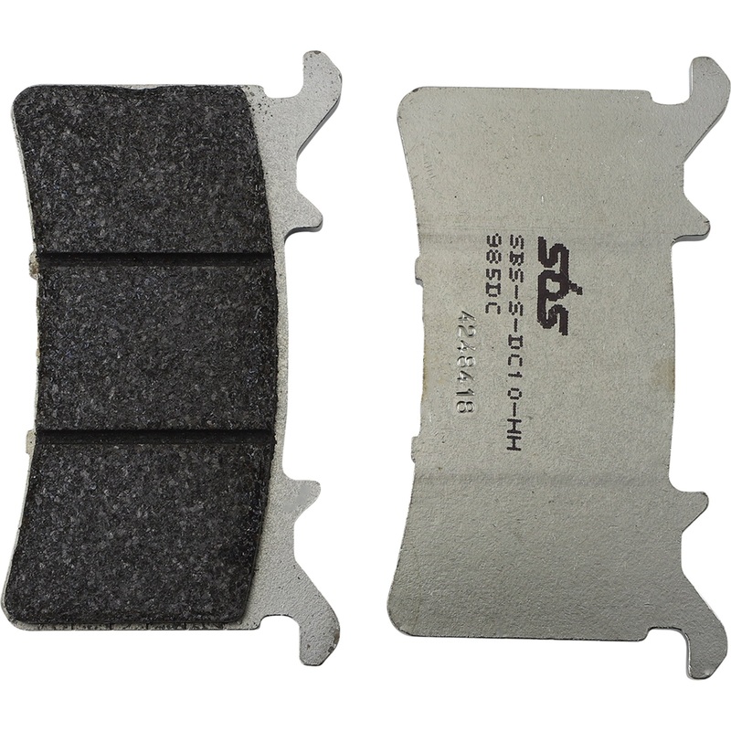 SBS 1721-3168 985DC DC Racing Dual Carbon Brake Pads Dual Carbon Brake Pads - 985DC