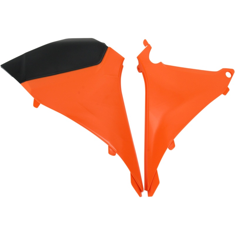 ACERBIS 0520-0954 2205460237 Replacement Air Box Covers Airbox Cover - Orange/Black