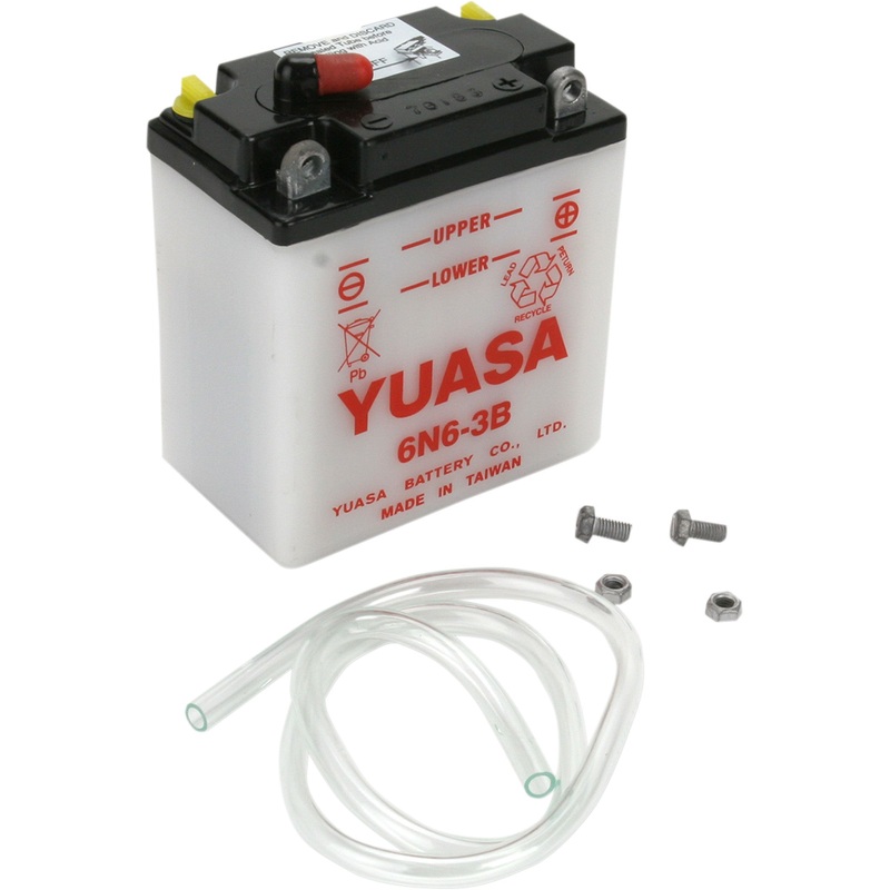 YUASA Y6N6-3B YUAM2660B Conventional Battery  6 V Battery - Y6N6-3B