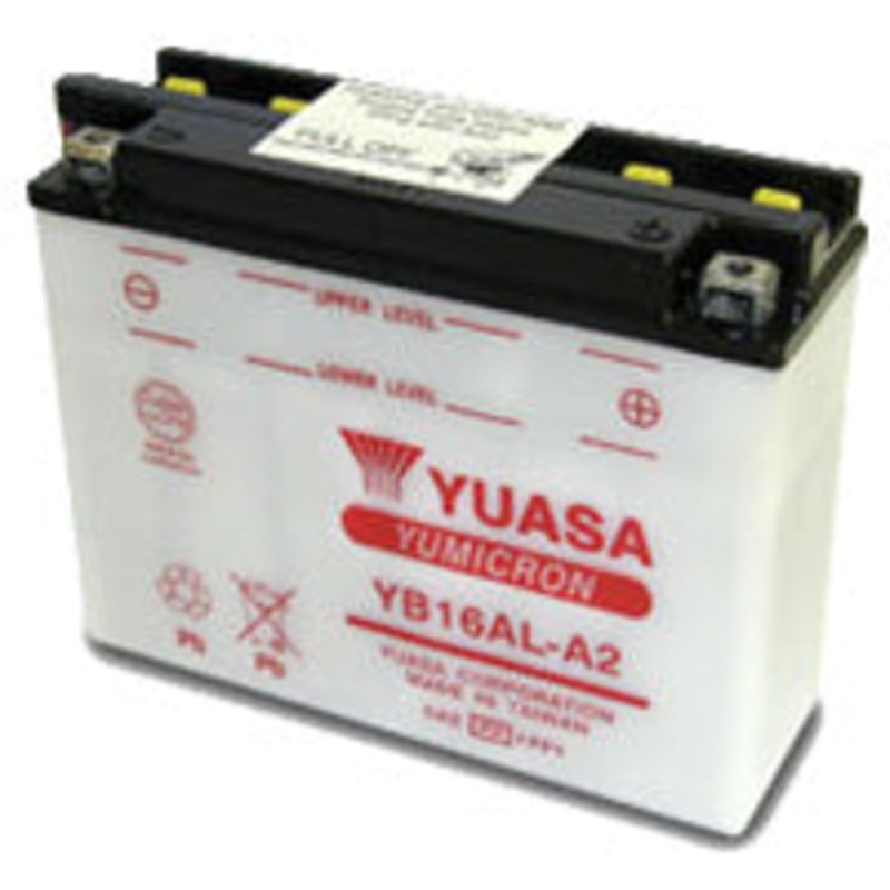 YB16AL-A2 DG Battery with 1.1ltr acid pack Yuasa (YB16ALA2PK)