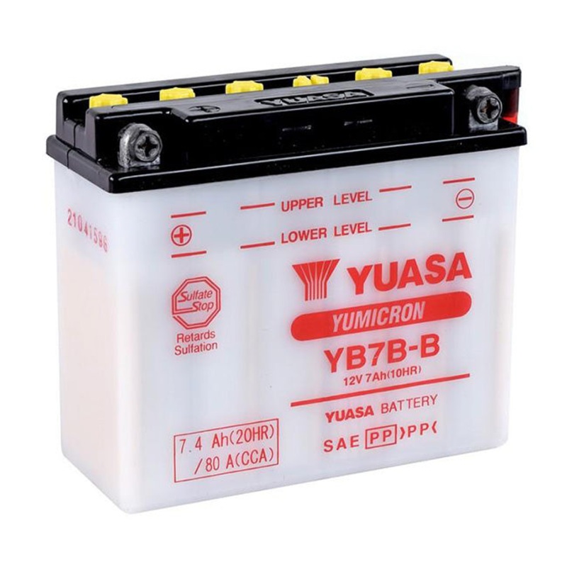 YB7B-B DG Battery with 0.5ltr acid pack Yuasa (YB7BBPK)