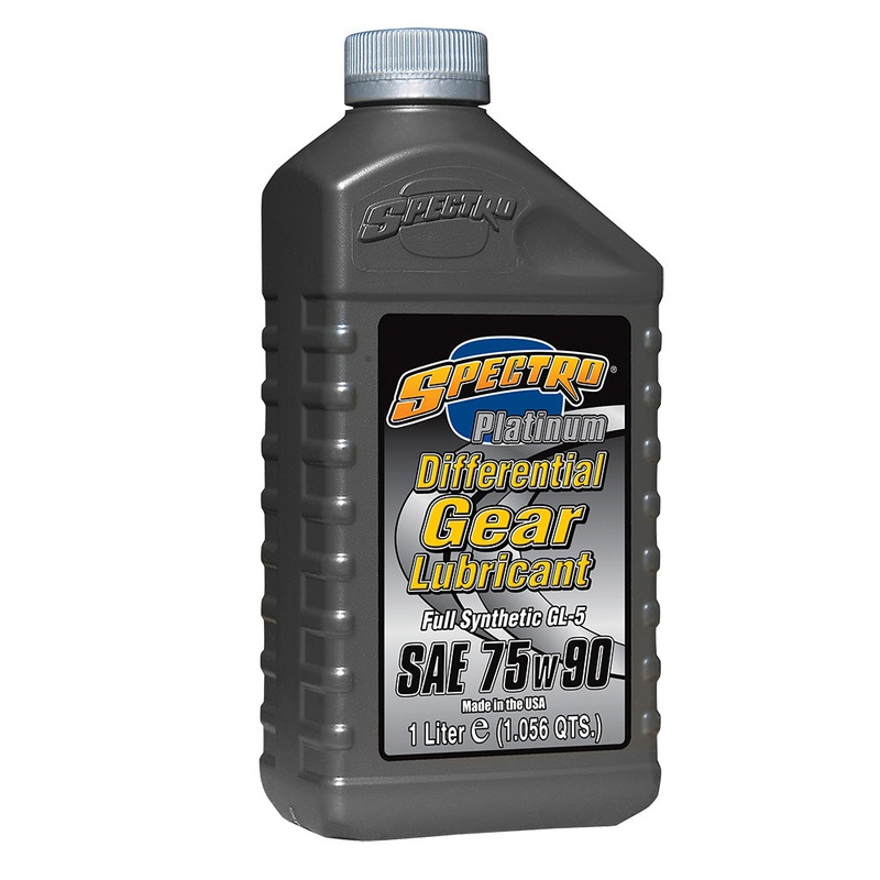 75w90 GL5 .946lt Platinum differential gear oil full syn Spectro (75W905L)