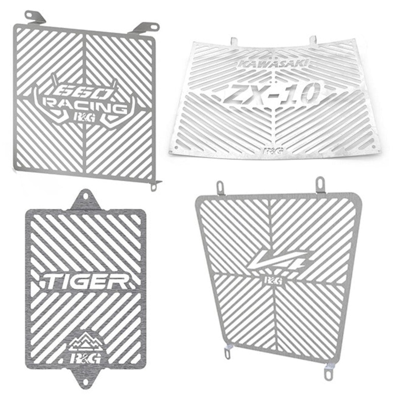 Branded Radiator Guard Kawasaki ZX-10R/RR 21- R&G (BRG0029SS)